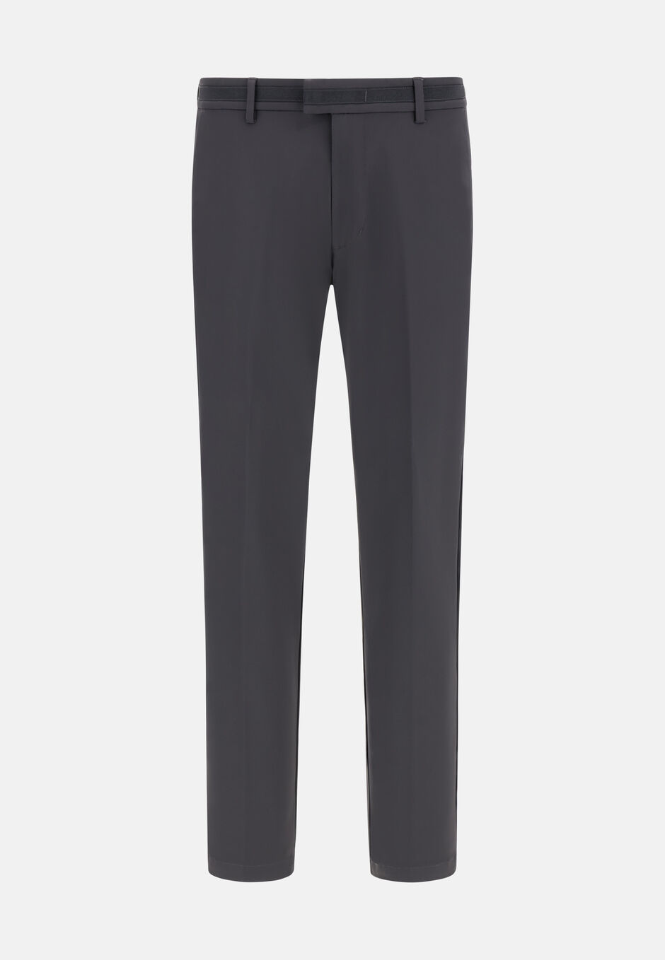 B-Tech Stretch Nylon Trousers, Dark Grey, hi-res