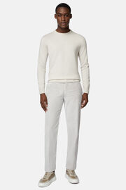 Hose Aus Stretch-Cord, Grau, thumb, 3