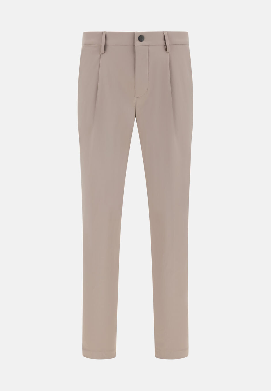 B-Tech Stretch Nylon Trousers, Mud, hi-res