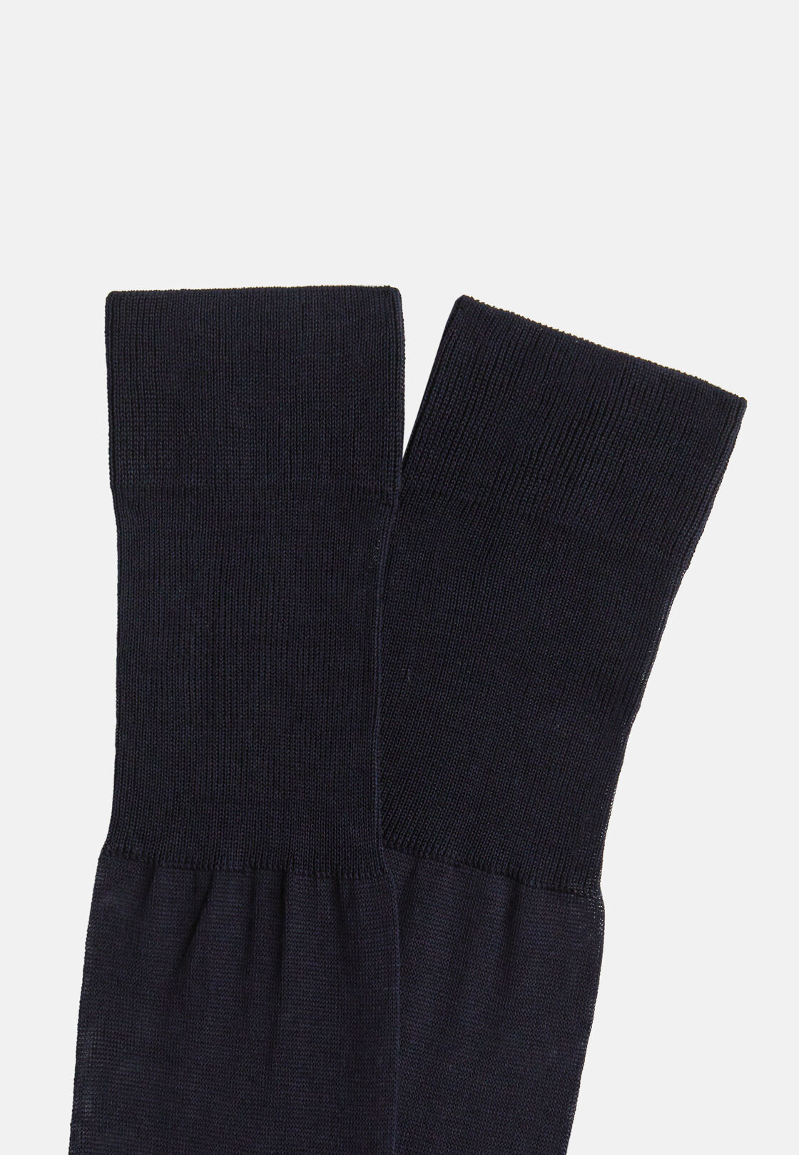 Cotton Socks, Blue, hi-res
