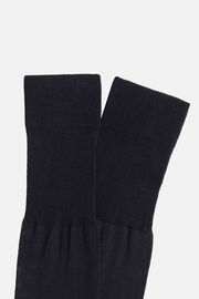 Cotton Socks, Blue, hi-res