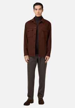 Cashmere Link Shirt Jacket