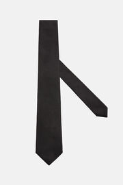 Corbata De Seda, Negro, thumb, 1