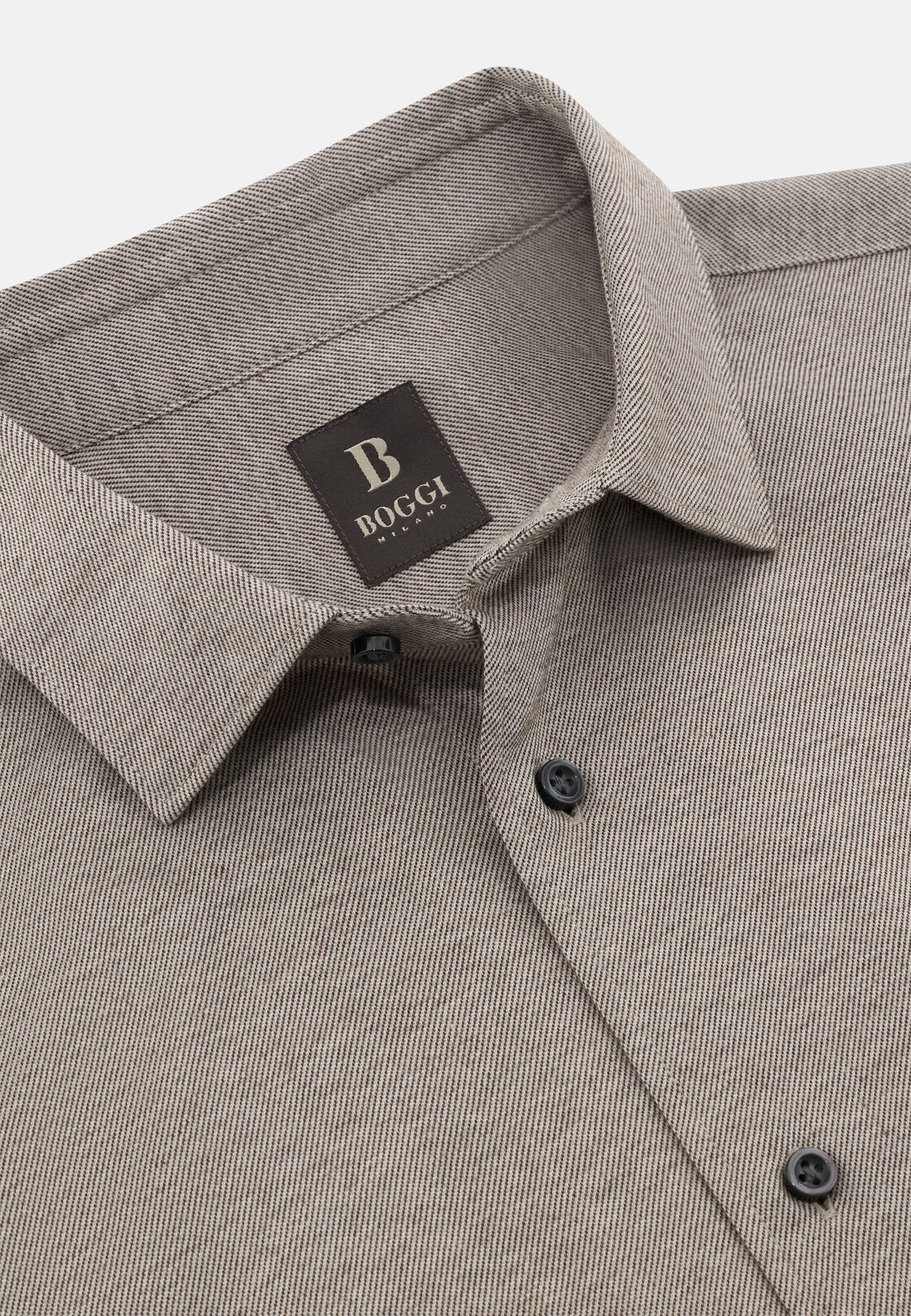 Regular Fit Cotton Jersey Polo Shirt, Brown, hi-res, 5