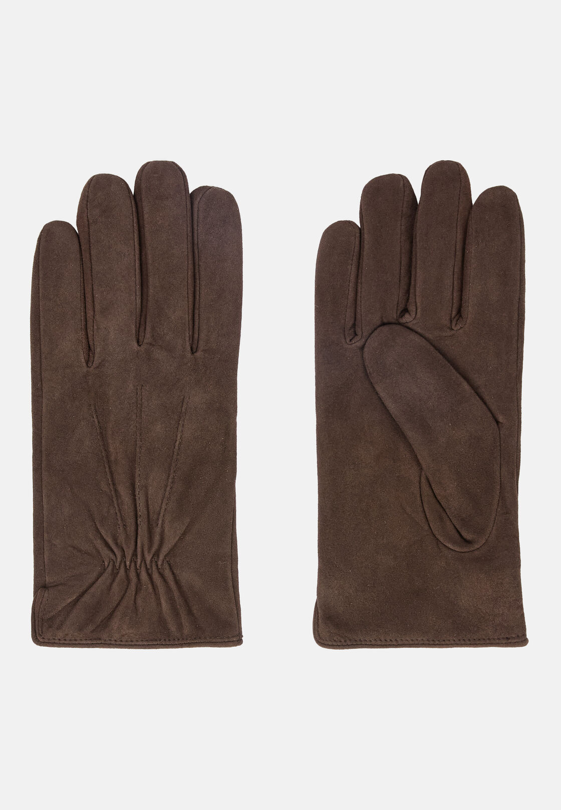 Gants en Daim, Marron, hi-res