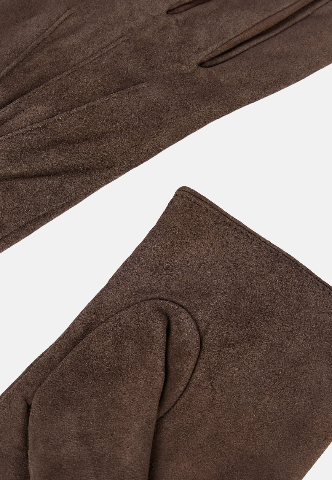 Gants en Daim, Marron, hi-res