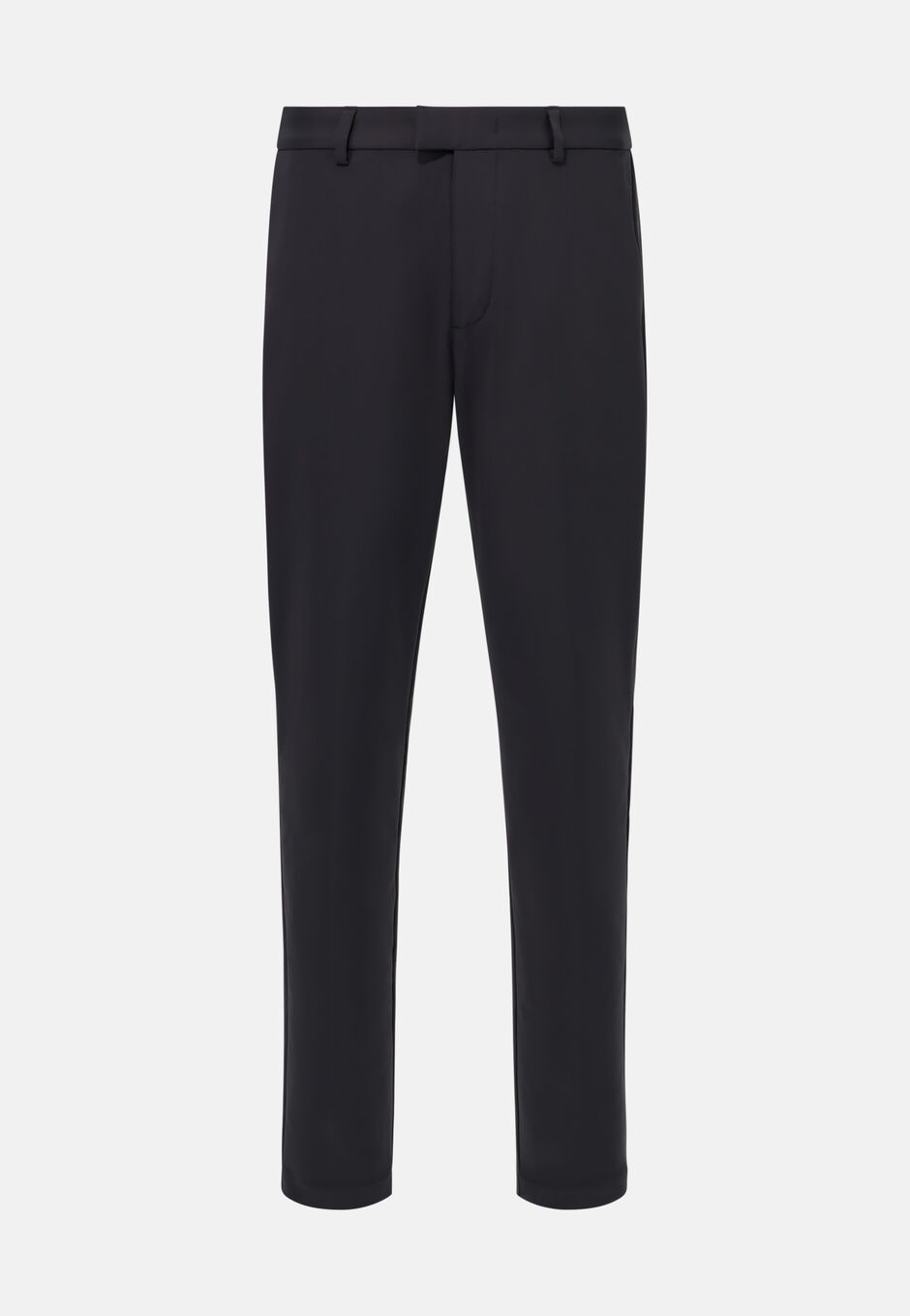 B-Tech Stretch Nylon Trousers, Navy blue, hi-res