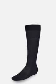 Cotton Socks, Blue, hi-res