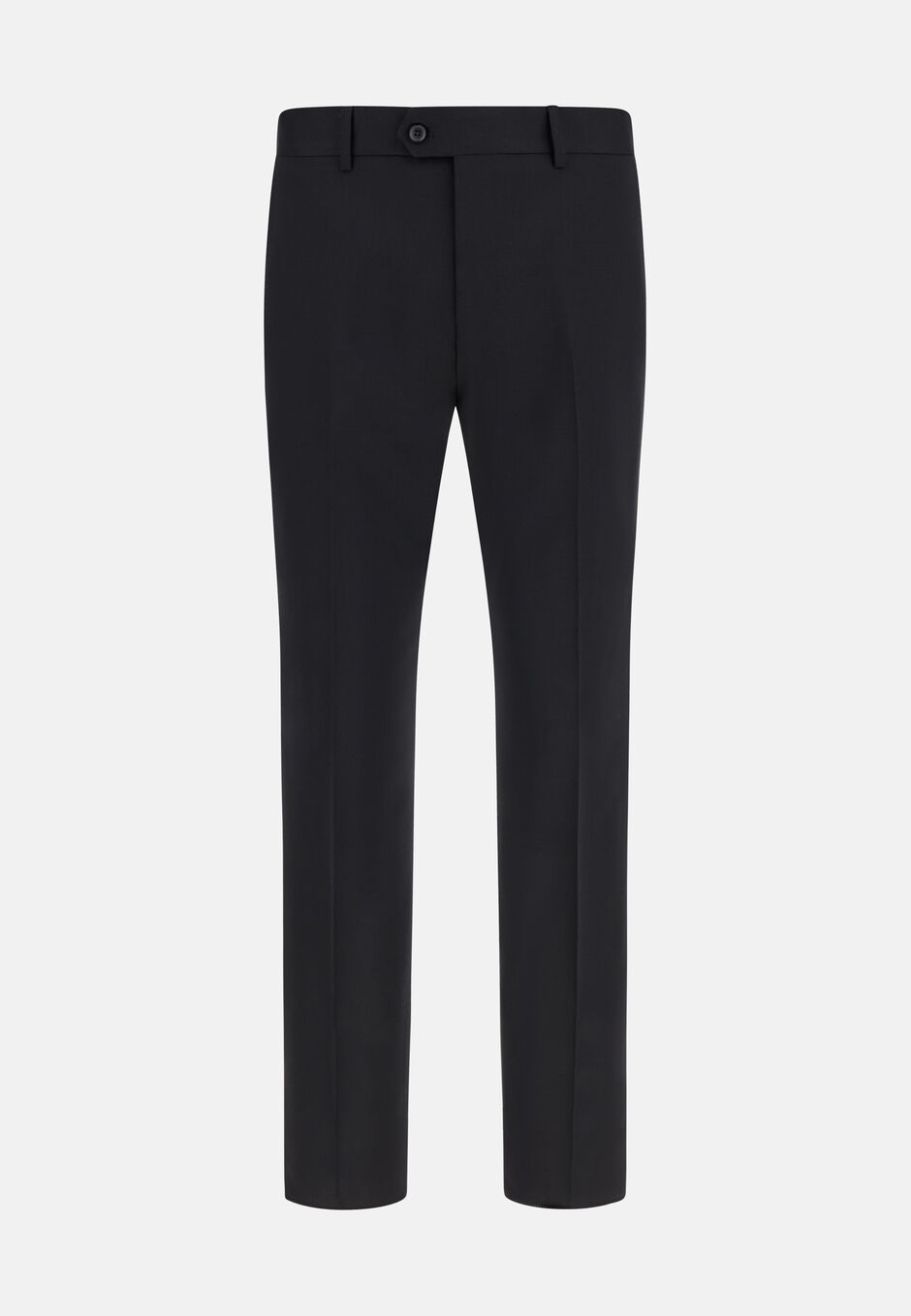 Travel wool trousers, Black, hi-res