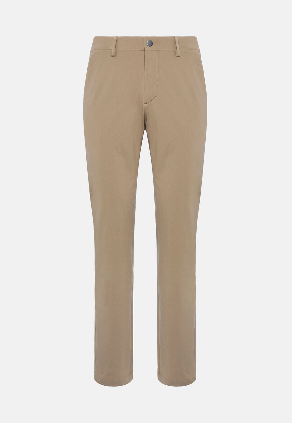 B-Tech Stretch Nylon Trousers, Beige, hi-res