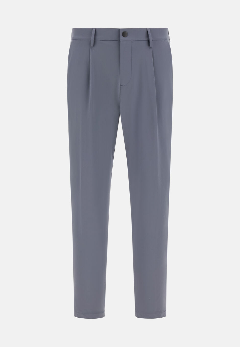 B-Tech Stretch Nylon Trousers, Charcoal, hi-res